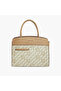 Printed Tote Bag with Zip Closure and Detachable Strap - 2