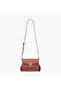 LUELLA GREY Solid Satchel Bag with Adjustable Strap and Flap Closure - 3