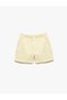 Cotton Elastic Waist Basic Bermuda Multicolor 2-Piece Shorts Set - 4