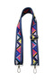 Polyester Column Adjustable Bag and Phone Strap Silver Metal Accessory 120 cm Triangle Retro - 3