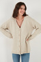 Regular Fit V-Neck Buttoned Knitwear Cardigan Cardigan 4616229 - 6
