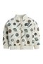 Infant Boys Space Race 3-Piece Fleece Set – Cream & Navy - 3