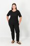 Evening Dress Glitter Fukuro Short Sleeve Blouse - 3