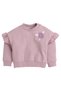 Girls Pink Floral Ruffle Fleece 3-Piece Set (12 M-4 Y) - 3