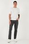Cotton Comfort Fit Normal Waist Tube Leg Jeans Men's Denim Pants 4412C19Texas