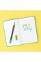 Blue Journal, Durable Hardcover Notebook with Elastic Closure, 80 Lined Sheet, 5.2" x 8.5" - 2