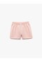 Cotton Elastic Waist Basic Bermuda Multicolor 2-Piece Shorts Set - 3