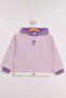 Girl's Medium Thickness P Embroidered Hooded Sweatshirt