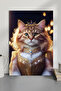 1 Piece Princess Cat Themed Wooden Look Mdf Table - 2
