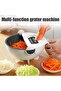Vegetable and Vegetable Slicer, Portable, with Black Drain Basket - 2