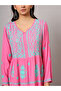 Hand Embroidered Lucknowi Chikankari Rayon Jalabiya-AL3935 - 6