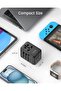Universal Travel Adapter, GaN III 65W International Charger with 2 USB Ports & 3 USB-C PD Fa - 7