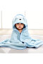 Hooded Animal Figured Baby Towel Blanket (4 Color Options)