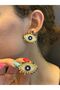 Steel Eye Women's Earrings Colorful - 3