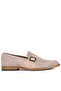 - Beige Genuine Suede Leather Men's Classic Shoes 115-K580 - 4