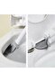 Flexible Silicone Toilet Brush with Holder - 8