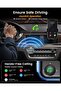 Car FM Transmitter, Wireless Bluetooth 5.3 Radio Adapter Car Kit, PD3.0 Type C 20W+QC3.0 Car - 2