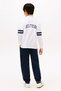 TH MIXED GRAPHIC POLO LS - 3