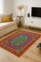 Mosso Khaki Colored Traditional Themed Pattern Woven Base Modern Decorative Carpet Mosso255Khaki - 3