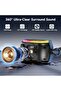 Bluetooth Speaker Wireless with Lights, 2500mAh Battery All Day Playtime, TWS Pairing, BT5.3, Ideal - 4
