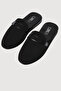 Men's Black House Slippers Groom's Gift Vr.Gc.03.T50.Y09 - 2
