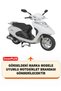 Mondial Ritmica 110 Lock and Rear Bag Compatible Motorcycle Tarpaulin (Gray Color) with Connection Buckle - 2