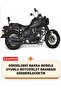 Falcon Freedom 250 Lock Compatible Motorcycle Tarpaulin (Grey Color) with Connection Buckle and Elastic - 2