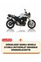 Bmw F 800 R Lock Compatible Motorcycle Tarpaulin (Grey Color) with Connection Buckle and Elastic - 2
