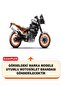 Ktm 890 Smt Lock Compatible Motorcycle Tarpaulin (Grey Color) with Connection Buckle and Elastic - 2
