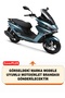 Rks Newlight Rear Bag and Security Lock Compatible Motorcycle Tarpaulin (Black Color) - 2