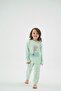 8909 Girl's Printed Pajama Set