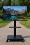 40″–75″ TV Mobile Stand – Heavy-Duty, 60kg Load, VESA 200x200–610x410mm, Shelf & Wheels - 4