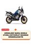 Cf Moto 800Mt Touring Lock Compatible Motorcycle Tarpaulin (Grey Color) with Connection Buckle and Elastic - 2
