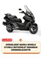 Honda Fjs 400 Silverwing Lock Compatible Motorcycle Tarpaulin (Grey Color) with Connection Buckle and Elastic - 2