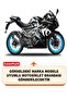 Yuki Yk250 Rear Bag and Security Lock Compatible Motorcycle Tarpaulin (Black Color) - 2