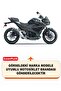Kawasaki Z7 Hybrid (Reflective) Motorcycle Canvas Rear Bag Compatible (Black-Grey Color) - 3