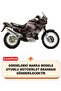Yamaha Xtz 750 Super Tenere (Reflective) Motorcycle Canvas Rear Bag Compatible (Black-Gray Color) - 3