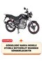 Mondial 150 Mh Drift Lock Compatible Motorcycle Tarpaulin (Grey Color) with Connection Buckle and Elastic Band - 2