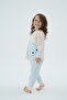 8927 Girl's Printed Pajama Set - 2