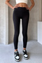 High Waist Shaping / Sculpting Modal Fabric Leggings - 6