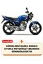 Yamaha Ybr 125 Lock and Rear Bag Compatible Motorcycle Tarpaulin (Gray Color) with Connection Buckle - 2