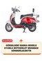 Mondial 135 Uag Lock and Rear Bag Compatible Motorcycle Tarpaulin (Grey Color) with Connection Buckle - 2