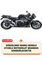 Bmw K 1300 R Lock Compatible Motorcycle Tarpaulin (Grey Color) with Connection Buckle and Elastic - 2