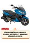 Kanuni Reha 250 Lock and Rear Bag Compatible Motorcycle Tarpaulin (Gray Color) with Connection Buckle - 2