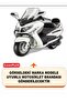 Sym Gts 250I Evo Lock and Rear Bag Compatible Motorcycle Tarpaulin (Grey Color) with Connection Buckle - 2