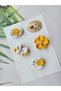 Yellow Chick Baby Gift Special Newborn Little Hair Baby Buckle Handmade Set of 5 Baby Sets - 3