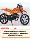 Kanuni Mini 50 Lock and Rear Bag Compatible Motorcycle Tarpaulin (Gray Color) with Connection Buckle - 2