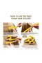Curly Sponge Flex Hair Rollers PU 269 (10pcs in One Packet) - 4
