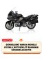 Bmw R 1200 Rt Lock and Rear Bag Compatible Motorcycle Tarpaulin (Grey Color) with Connection Buckle - 2