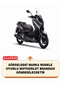 Yamaha X-Max 250 Iron Max Lock Compatible Motorcycle Tarpaulin (Grey Color) with Connection Buckle and Elastic - 2